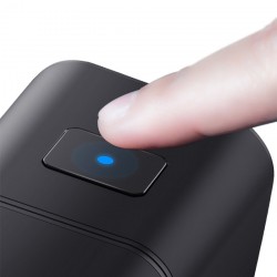 Incarcator telefon retea, Baseus, USB, USB-C, prevazut cu adaptor pentru toate tipurile de prize, negru