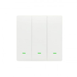 Intrerupator de perete RF cu buton fizic (alb) SmartWise B3W LN SmartWise eWeLink Smart WiFi
