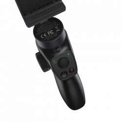 Stabilizator Gimbal portabil pentru telefon, Baseus 3-Axe pentru fotografii și înregistrări video compatibil cu Android/IOS, Vlog, YouTube, TikTok gri (SUYT-0G)