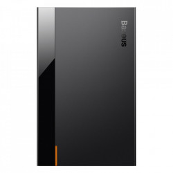 Carcasa/Rack Baseus HDD extern HDD carcasă SSD SATA 2,5 '' USB 3.2 Gen 1 (5 Gbps) USB Typ C + cablu negru (CAYPH-B01)