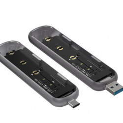 Carcasa SSD BlitzWolf BW-SSDE2 M.2 NVMe, M-Key, USB-C, 10Gbps