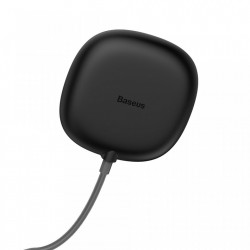 Incarcator wireless original Baseus Suction Cup Wireless , incarcare rapida , safe , QI charge , negru