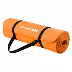 Saltea fitness antiderapanta 181 cm x 63 cm x 1 cm portocaliu (WNSP-orange)