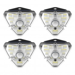 Set 4 lampi solare Baseus de gradina cu senzor de miscare
