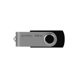 Stick USB Goodram pendrive 128 GB USB 2.0 20 MB/s (rd) - 5 MB/s (wr) flash drive black (UTS2-1280K0R11)