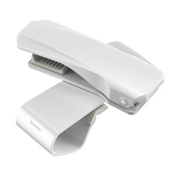 Suport Auto , Baseus Mouth Bracket cu prindere pe bord , compatibil cu device-urile cu marimea intre 3.5 inch - 7 inch , alb
