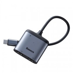 Adaptor Baseus Enjoy HUB , USB-C - 2x HDMI, + port USB-C