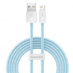 Cablu Baseus Dynamic USB la Lightning, 2.4A, 1m (albastru)
