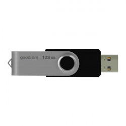 Stick USB Goodram pendrive 128 GB USB 2.0 20 MB/s (rd) - 5 MB/s (wr) flash drive black (UTS2-1280K0R11)