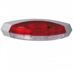 Lampă laterală gabarit LED pentru rulote (122 x 39 mm)