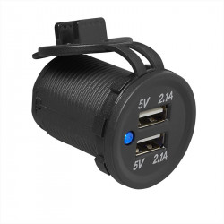 Priza dubla USB incastrata