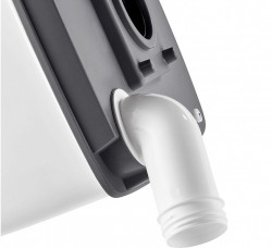 WC mobil ecologic portabil "Supreme", pompa cu piston, indicator nivel de umplere, inaltime mare 44,7 cm