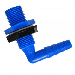 Conexiune in L pentru tanc apa, furtun 10 mm si filet 1/2"