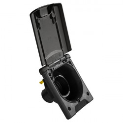 Gura de alimentare pentru apa cu capac magnetic, NEGRU