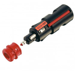 Ștecher pentru priza de bricheta auto 12V cu siguranță 16A