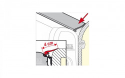 Garnitură Rain Guard M pentru copertine Fiamma