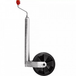 Roata de sprijin / manevra ALKO, teava de 48mm, cauciuc plin, sarcina 150 kg