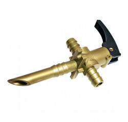 Robinet evacuare apa universal cu 2 intrari pentru furtun de 10 sau 12 mm