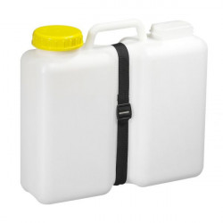 Bidon compact cu chinga de fixare,13l pentru uz alimentar