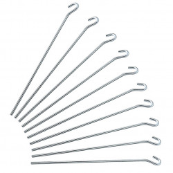 Cuie cu varf bont, 10 buc (teren tare), 22 cm