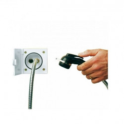 Set de duș pentru exterior cu doza de instalare inclusa si furtun detasabil