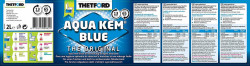 Solutie sanitara " Aqua Kem Blue " 2l pentru toalete ecologice, original (dilutie 100 ml / tanc 15 l)