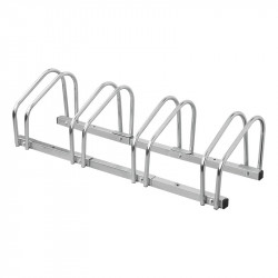 Suport rastel de exterior pentru biciclete din otel galvanizat, 4 locuri