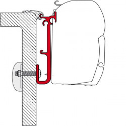 Adaptor pentru Fiamma F45 pentru sina rulotelor