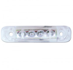 Lampă frontala de pozitie pentru rulote (65 x 16 mm)