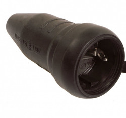 Priză Shuko pentru exterior, montaj pe cablu, 250V 10-16 A