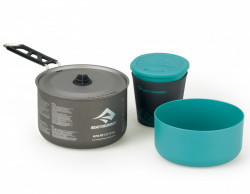 Set Alphaset 1.1 cana, bol si oala 1,2 ldin aluminiu anodizat