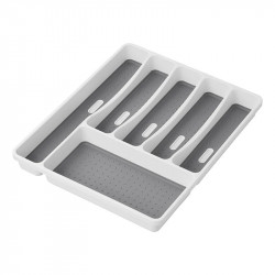Tavă tacâmuri cu insertie antiderapanta 40.5 x 32.5 x 4.5 cm