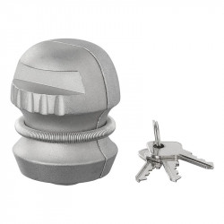 Antifurt pentru sistemul de remorcare, din metal rezistent , cu imbuss si 2 chei