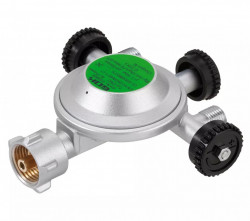 Regulator de presiune gaz cu 3 iesiri, butelie model Germania 50 mbar