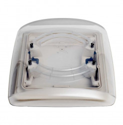 Trapă 28 x 28 cm "MPK VisionVent S eco" cu deschidere pe toate laturile, jaluzea si plasa de tantari