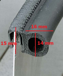 Garnitura de schimb montaj lateral, diametru 15mm, 5m