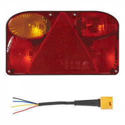 Lampa stop remorci, 6 functii, 237 x 137, stanga