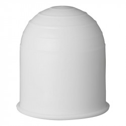 Protectie de culoare alba pentru carligul de remorcare