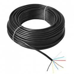 Cablu 7 x 1,5 mm² fire pentru conexiunea electrica rulota / remorca