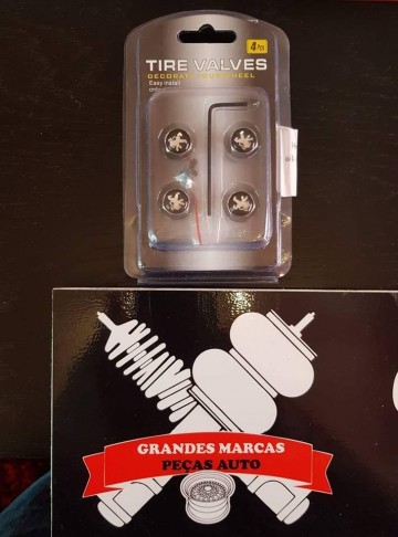 Tampas de valvulas anti roubo Peugeot