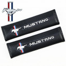Almofadas de Cintos Ford Mustang tipo carbono