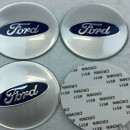 Centros de Jantes 3D Ford 56mm cinza