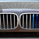 Listas da grelha BMW X5 E70 ///M em plastico