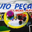 Manete JDM Universal Neon Chrome