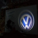 Projector laser logo VW