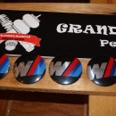Centros de jantes Bmw Pack M em 3D 55mm