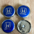 Centros de Jantes Honda 60/57mm Azuis