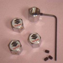 Tampas de válvulas anti-roubo Suzuki