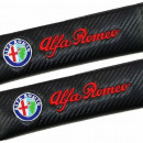 Almofadas de Cintos Alfa Romeo tipo carbono