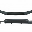 Aileron + Difusor BMW Série 4 Coupe F32 (2013-up) Preto fosco M Design